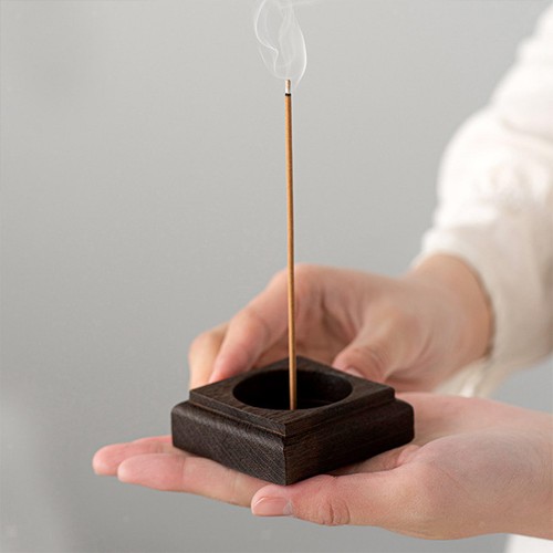 Porte encens bois - en,