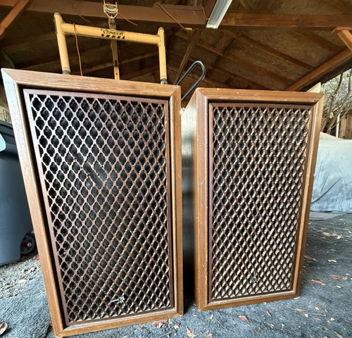 Sansui 1000 vintage wood - sp-1000,