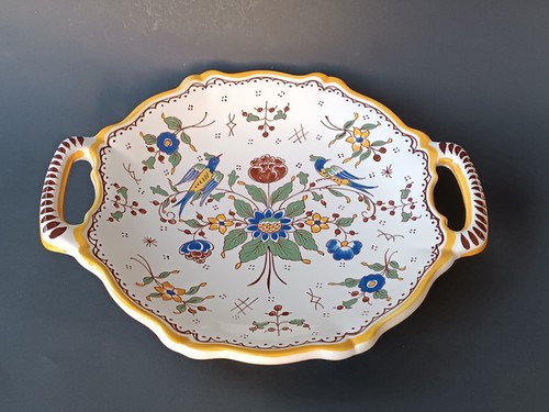 Bannette en faience - (plat),