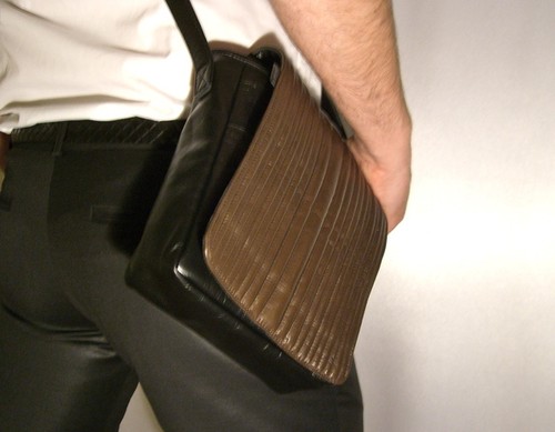 Sac cuir - en, à