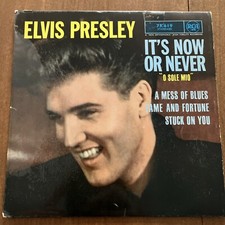 ELVIS PRESLEY "IT'S NOW OR NEVER" EP RCA 75 619 (10-60)