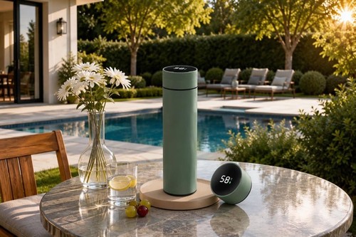 Gourde thermos inox - thermos, avec