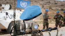 BERET BLEU COMANDO "ONU" -