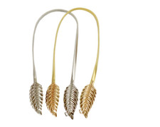 New Women Elastic Stretch Leaf