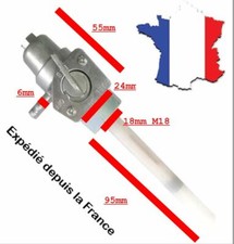 ROBINET ESSENCE MOTO NEUF HONDA M18 18mm  TRX , CB750 , CB900 CMX XR 650