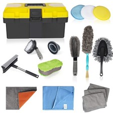 Kit de Nettoyage de Voiture 16PCS