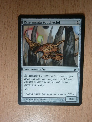 Carte magic mtg raie - mtg,