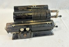 Ancienne machine à calculer Ateliers Vaucanson AVA 13 vers 1930 Unis France