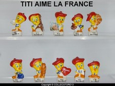 SERIE COMPLETE DE FEVES TITI