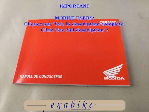 Manuel conducteur pour - conducteur,