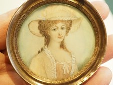 PEINTURE PORTRAIT MINIATURE