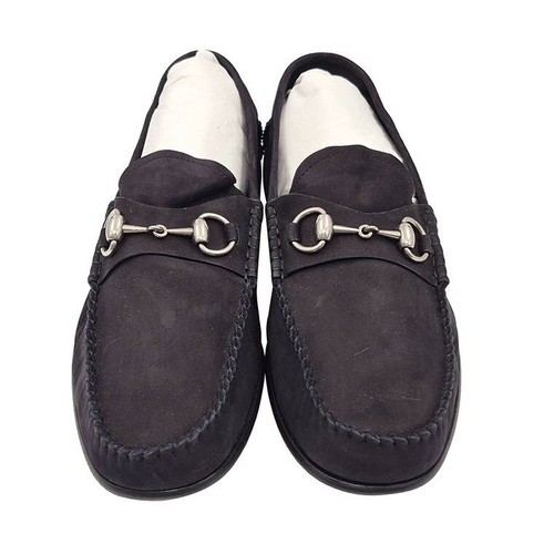 Gucci mocassins daim avec - en,