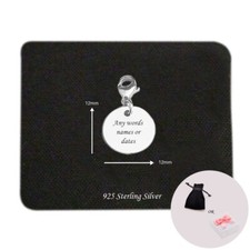 Charm Rond Personnalisé Sur