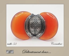 MAGNIFIQUE Bague Argent 925 et