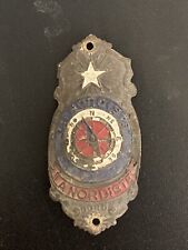 Rare Plaque De Velo ancienne