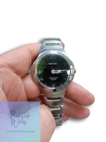 Seiko premier 100m - metal, watch