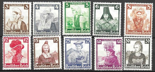 Timbres 1935 allemagne - 1935,