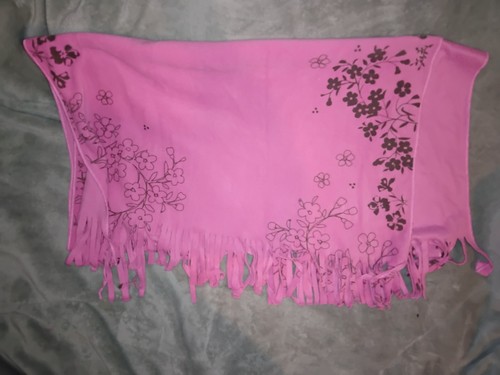 Grand chale polaire rose - chale, a