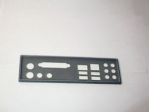 Shield plaque arriere - i/o,