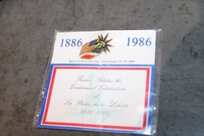 pins france usa double flag for the cent years statue of libery 1986 (new york)