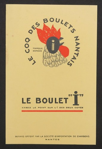 Buvard boulet coq - le, des