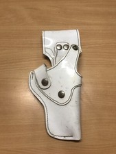 holster police motard gendarmerie blanc 