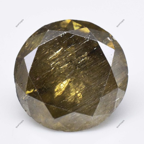 Diamant vrac rond jaune - en,