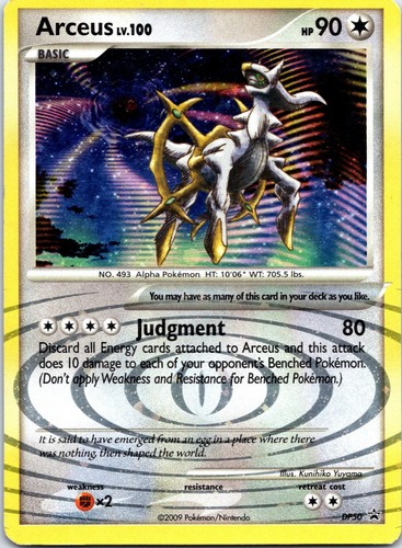 Arceus holo promo diamond and - holo,