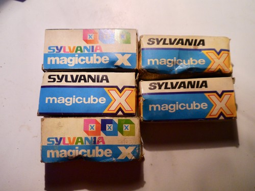 Box sylvania flash cubes - sylvania,