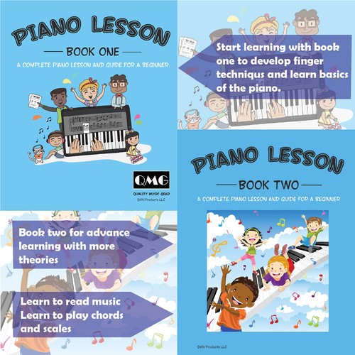 Autocollants pour piano - , et