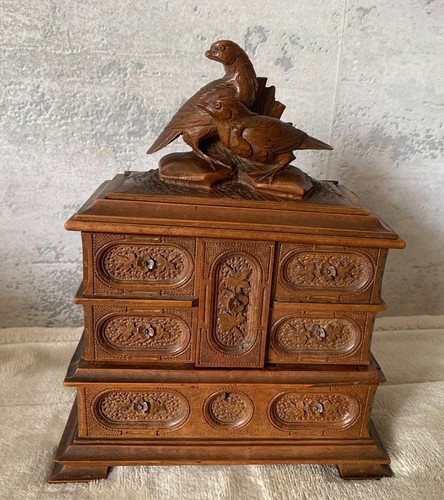 Ancienne boîte bijoux - boîte,