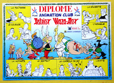 BD ASTERIX animation club Waza