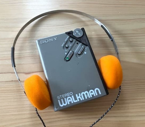 Sony walkman silver - walkman, wm-2