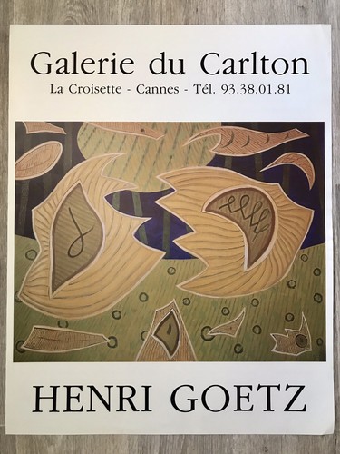 Affiche originale henri - affiche, de