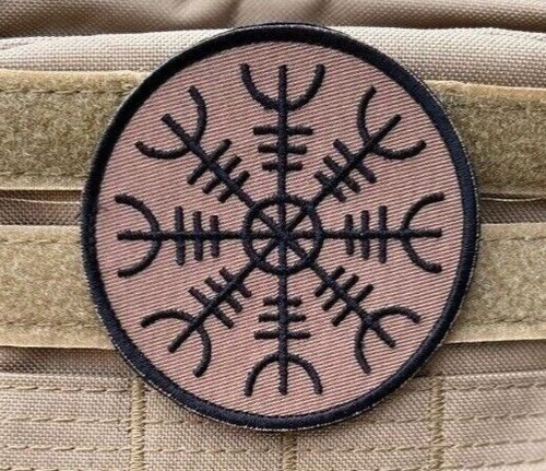 Casque viking respect patch - de,