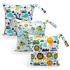 Sac Étanche Sac à Couches Lavables Etanche Réutilisable Organiseur des Couche...