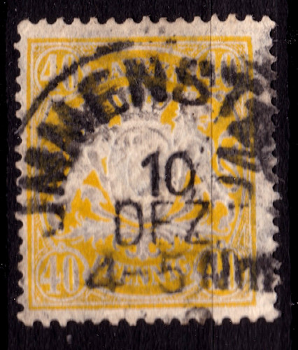 Timbre 1888 1904 allemagne - timbre, 1888-1904