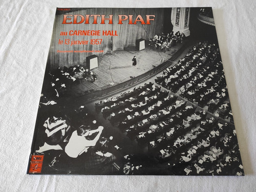 Vinyle edith piaf carnegie - edith, au