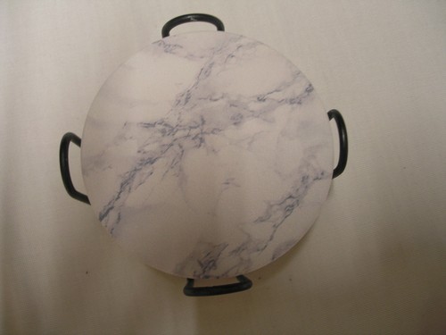 Set five marble coasters - of,