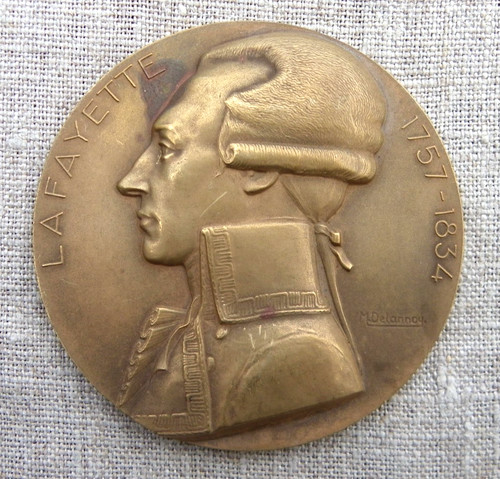 Paquebot lafayette médaille - paquebot,