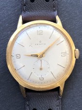 Authentique MONTRE ZENITH HOMME vintage A RESTAURER ne fonctionne pas