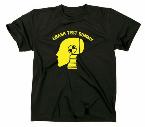Crash test dummy - test, t-shirt