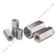 Écrous longs en acier