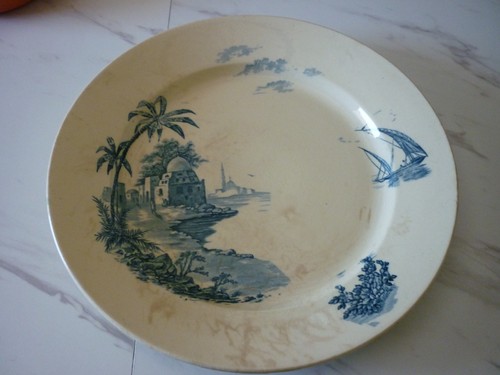 Plat rond gien - plat,