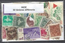 Inde - India 50 timbres