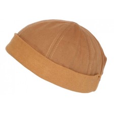 Bonnet Docker Marron Camel