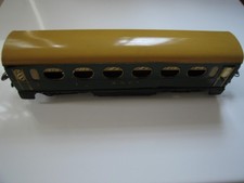 Ancienne voiture longue SNCF A3B5 1C/2C dite "Saucisson" HORNBY en O - Bon état