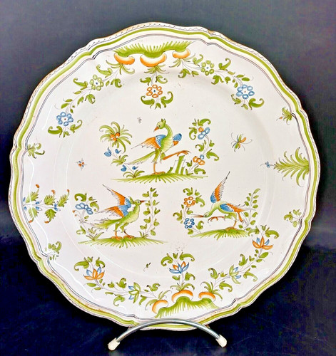 Belle assiette faience - belle,