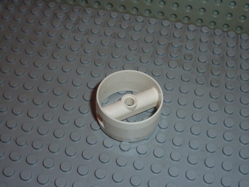 Cylindre lego technic white - cylindre,