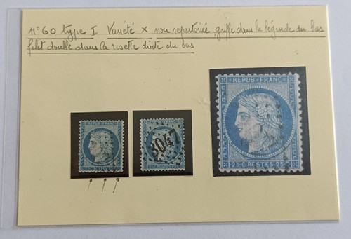 Timbre cérès 25c - cérès, bleu